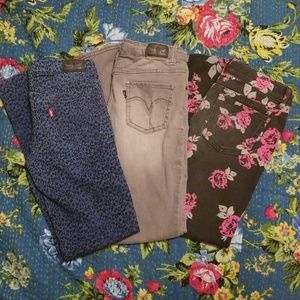 Lot of 3 Jeans